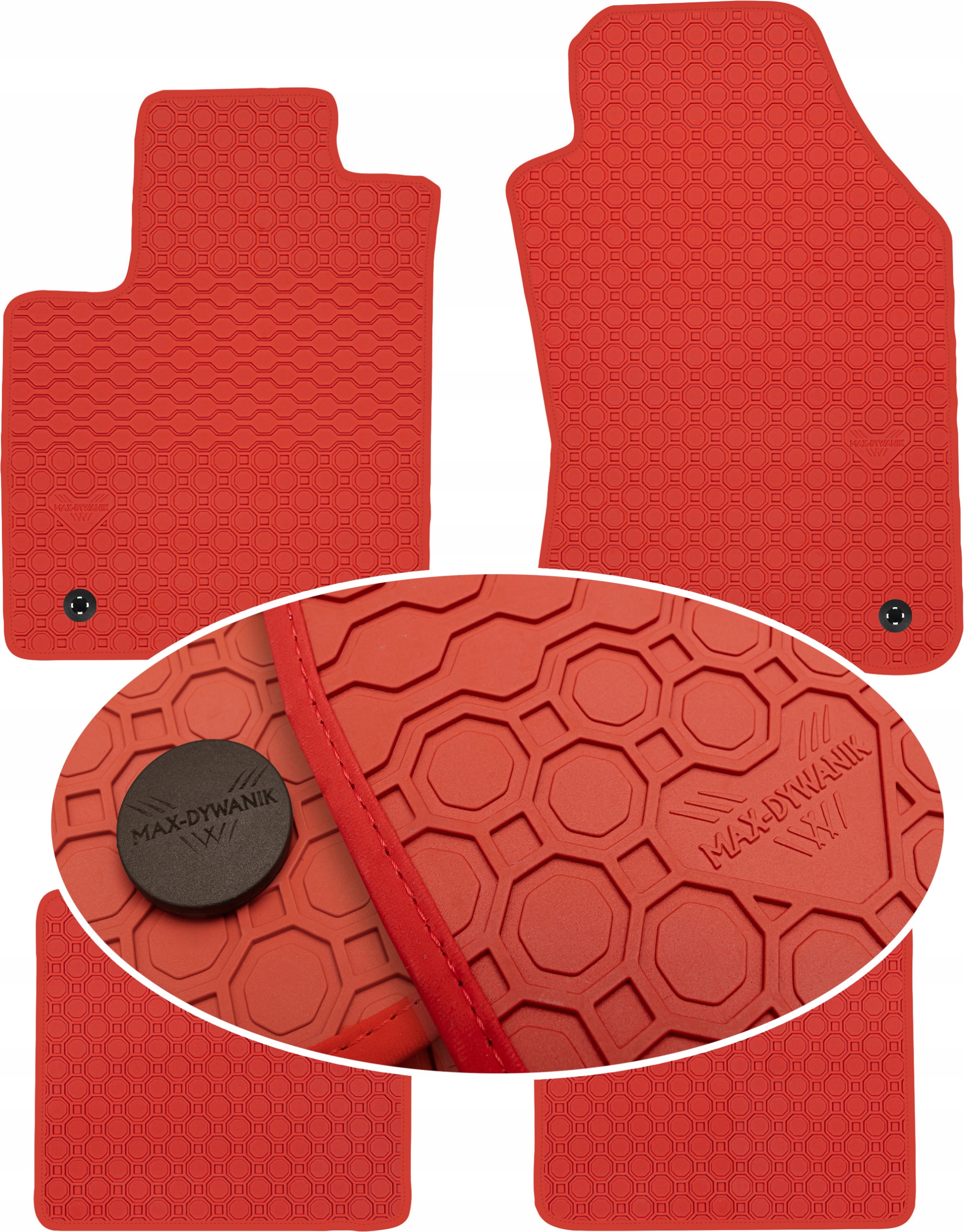 Lancia Ypsilon III 2011 Koberce Červené