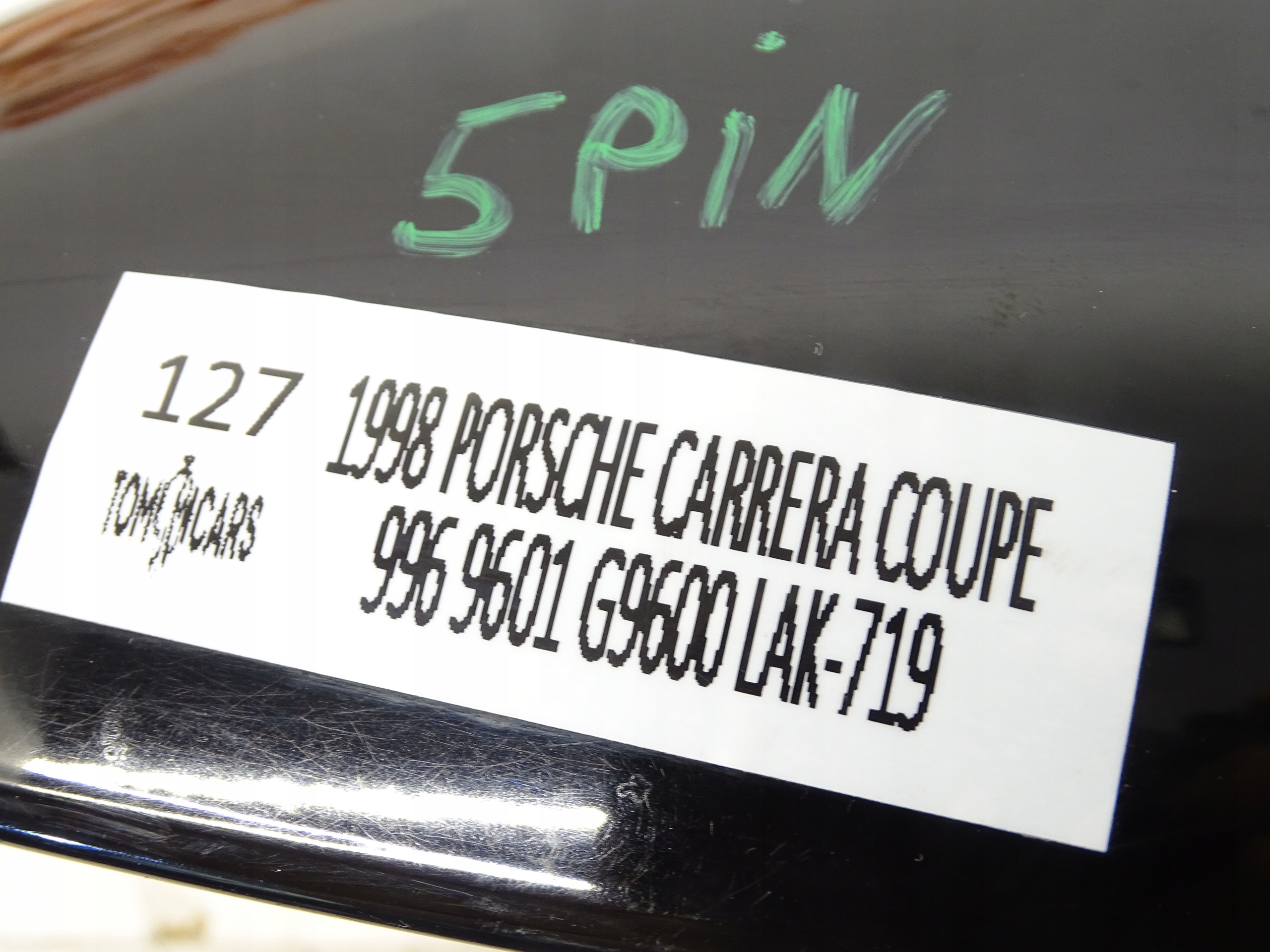 mirror exterior left PORSCHE CARRERA 996 5PIN UK