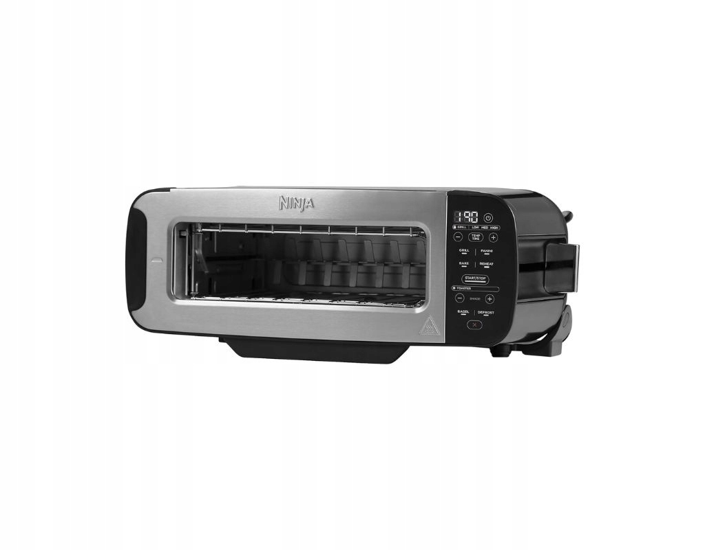 Hriankovač Ninja Foodi ST202EU Multifunkčný 3V1 Gril Sendvičovač 1500W Strieborný
