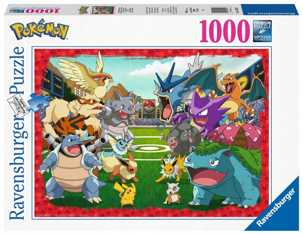 POKEMON OSTATECZNA ROZGRYWKA 1000 EL. RAVENSBURGER