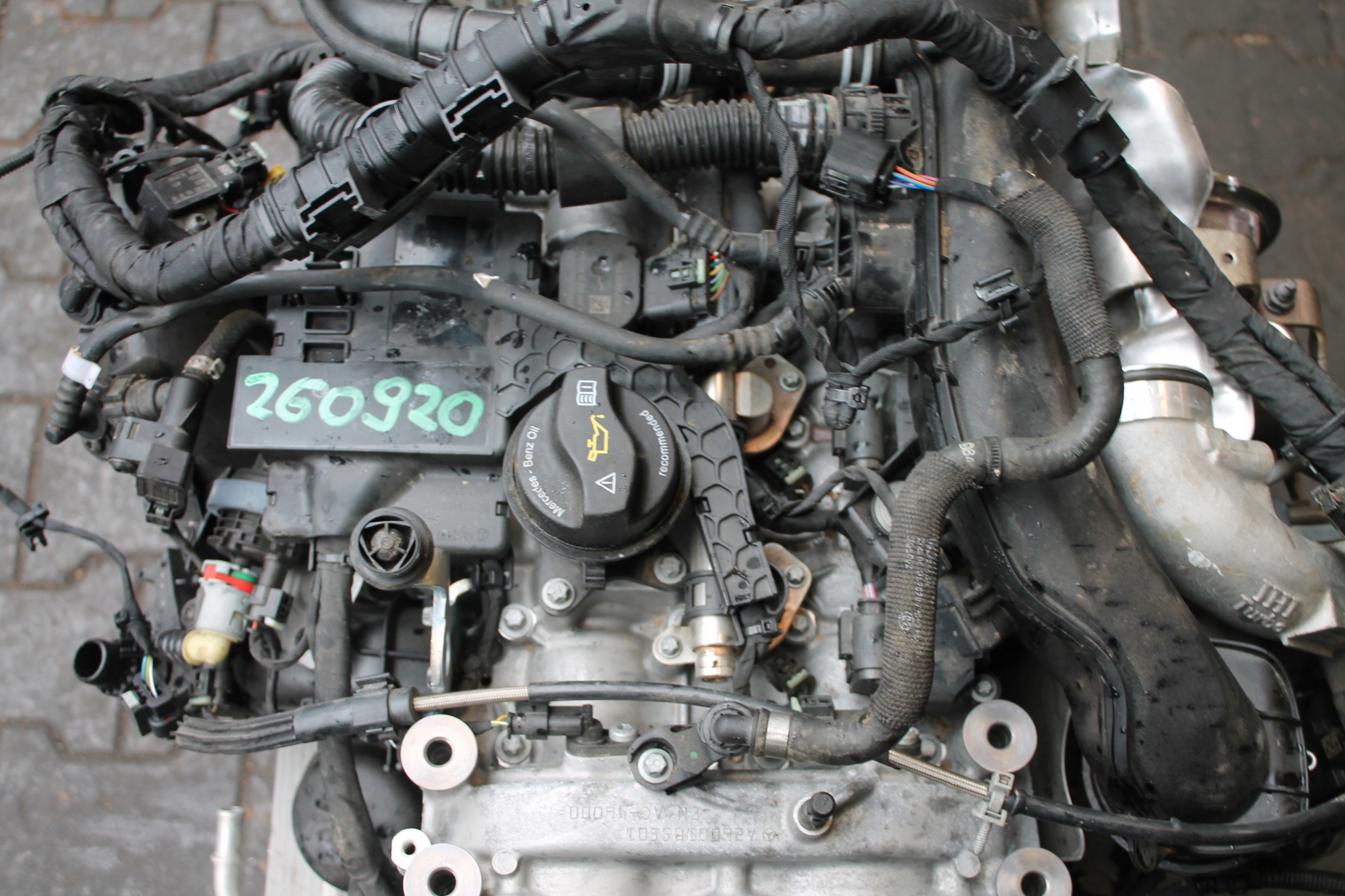 engine complete MERCEDES A35AMG 260920 17 TYSKM