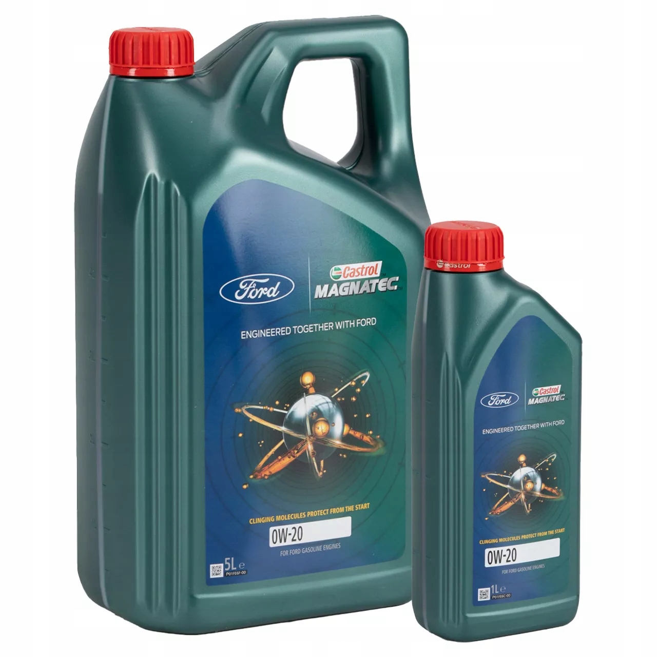 Olej Castrol Magnetec Ford 0W20 5+1L Ford WSS-M2C954-A1 benzyna/hybryda 6L