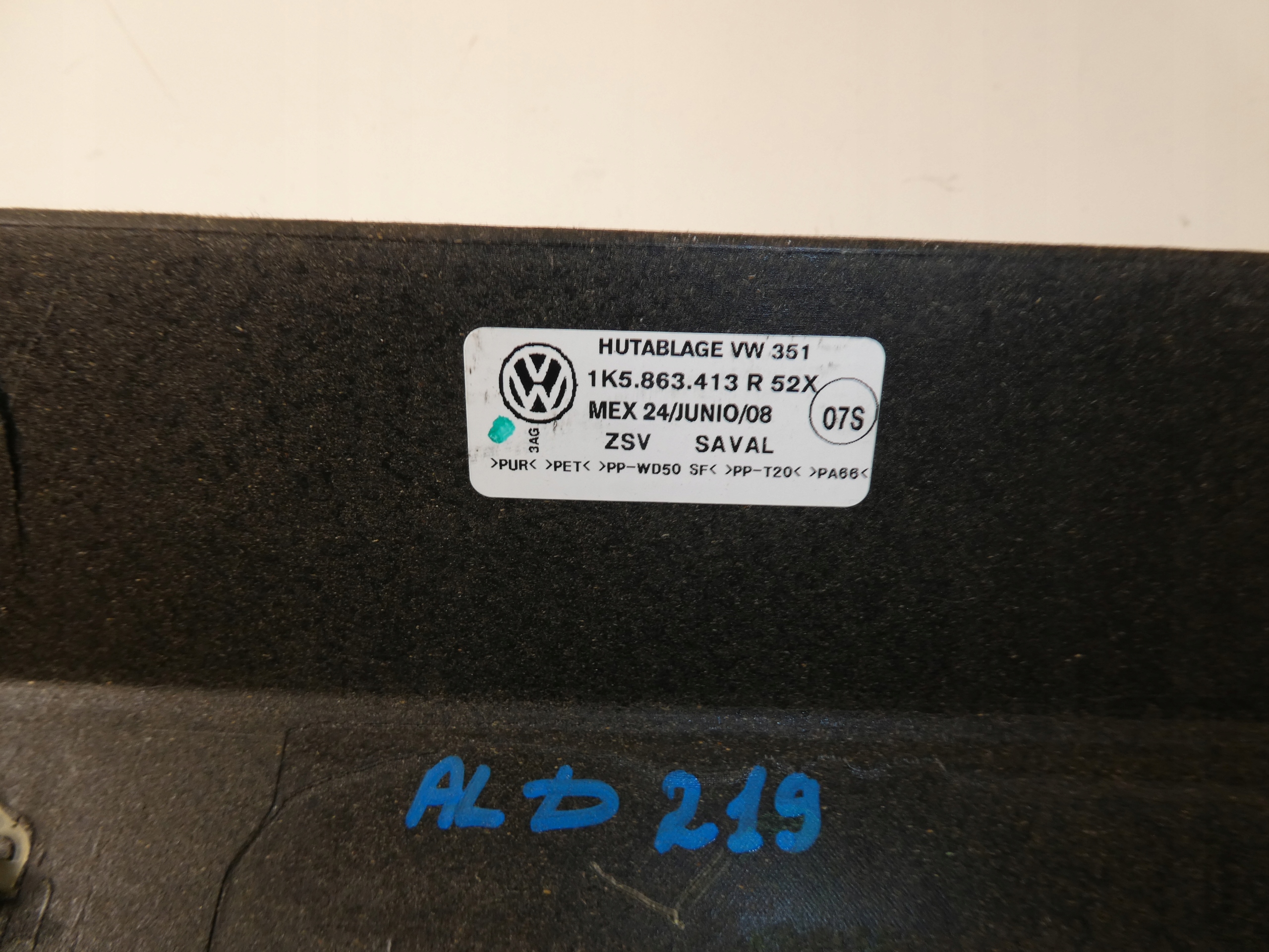 VW JETTA cover cap 1K5863413R
