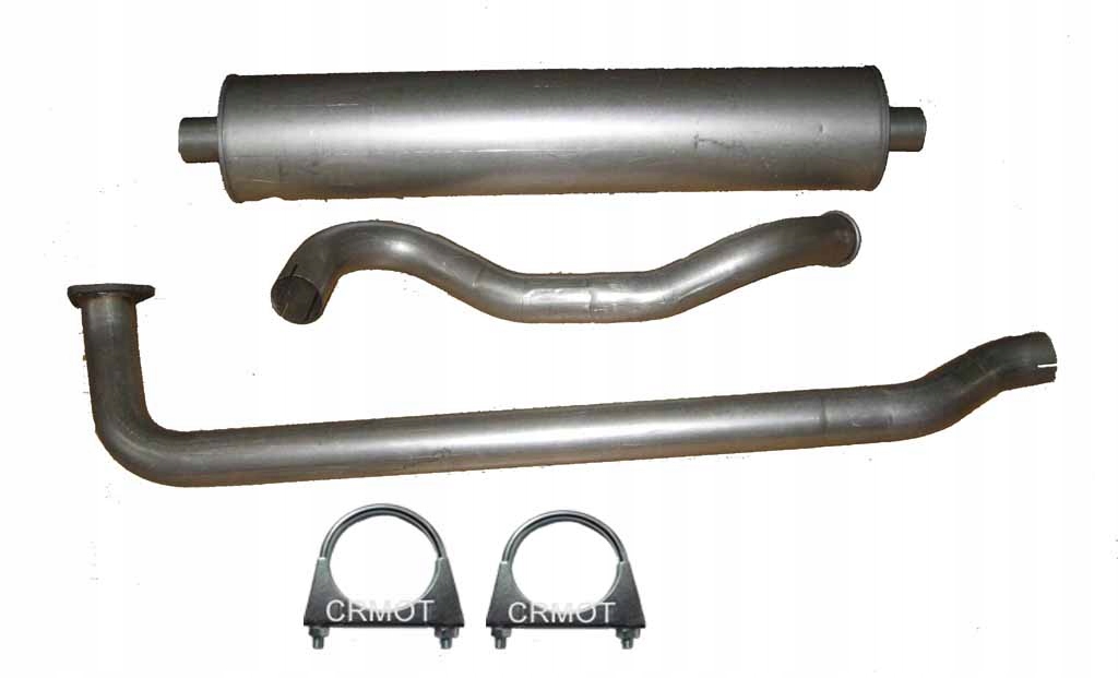 MERCEDES 609 709 D tłumik rura KOMPLET