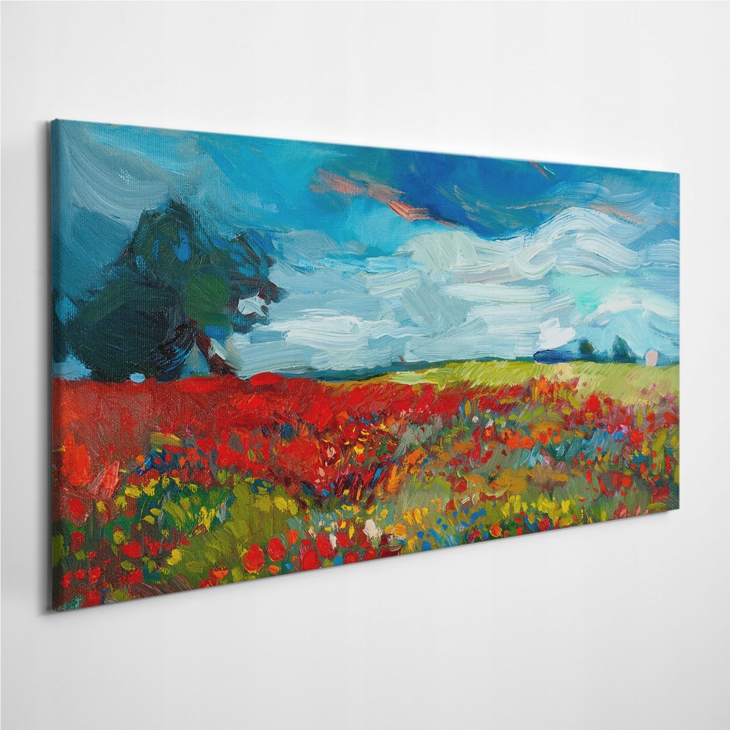 

Fotoobraz na płótnie Łąka Kwiaty Krajobraz 120x60