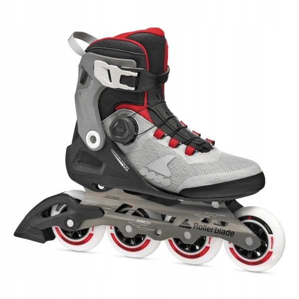 Rolki męskie Rollerblade Macroblade 90 BOA czarno-czerwone 270