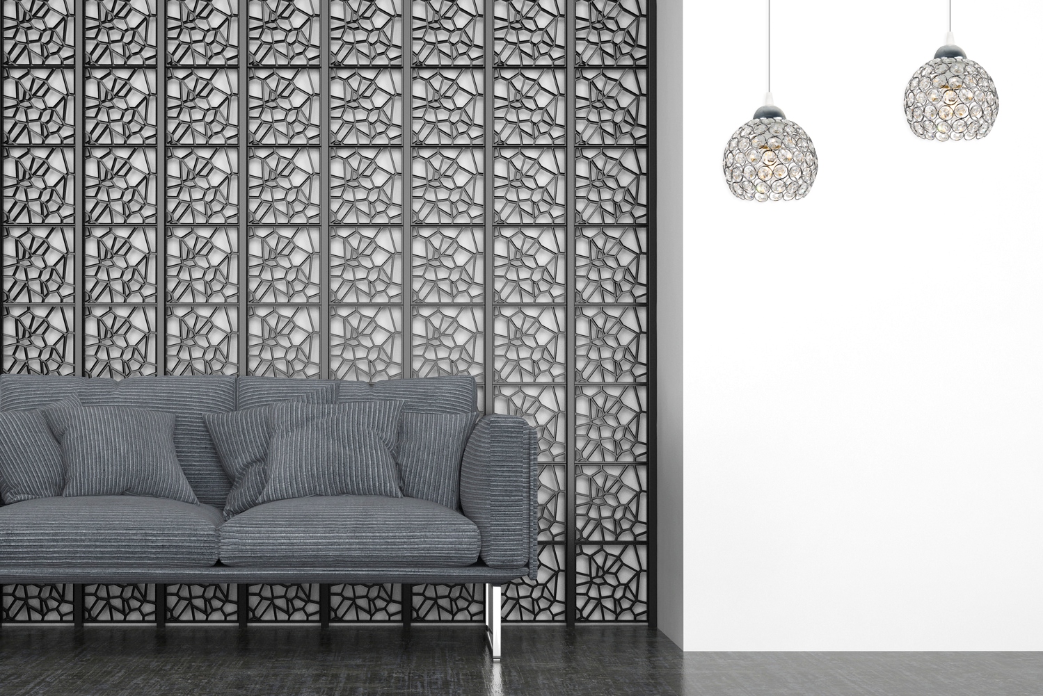 LAMPA SUFITOWA WISZĄCA CHROM ŻYRANDOL POJEDYNCZA PLAFON KRYSZTAŁKI Długość/wysokość 86 cm