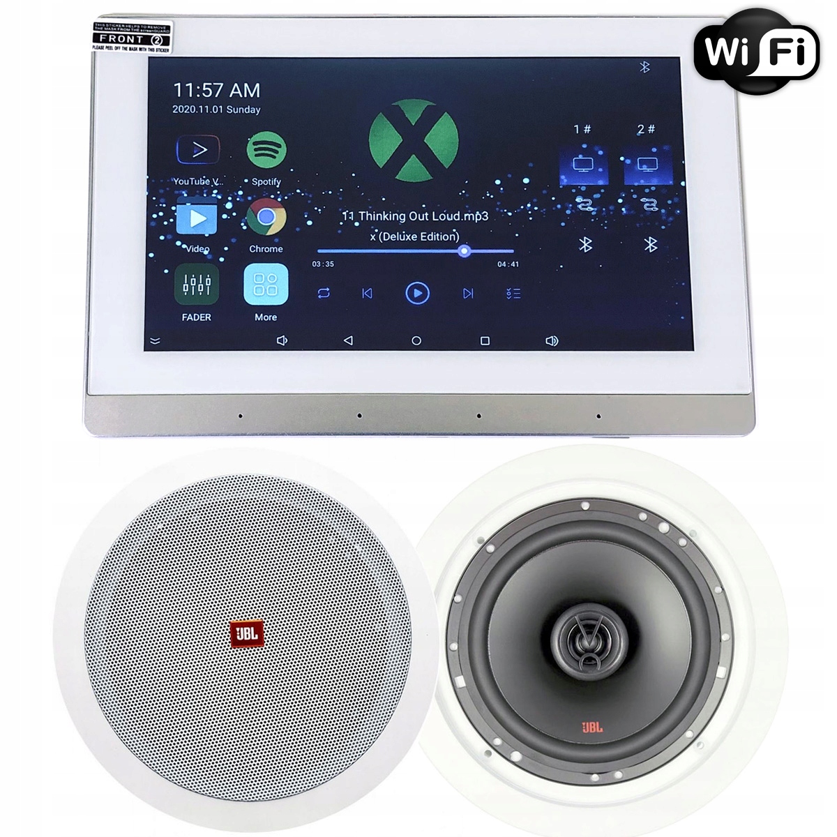 Hifi Podomítkové Internetové Rádio Wifi Bt Jbl