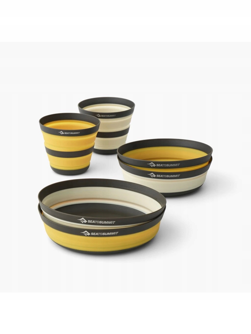 Sea To Summit sada nádobí Frontier Ul Collapsible Dinnerware Set 6 kusů