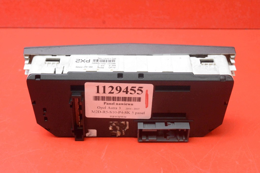 control panel air conditioning devices KLIMY 13201300 OPEL ASTRA 3 III H 04-07