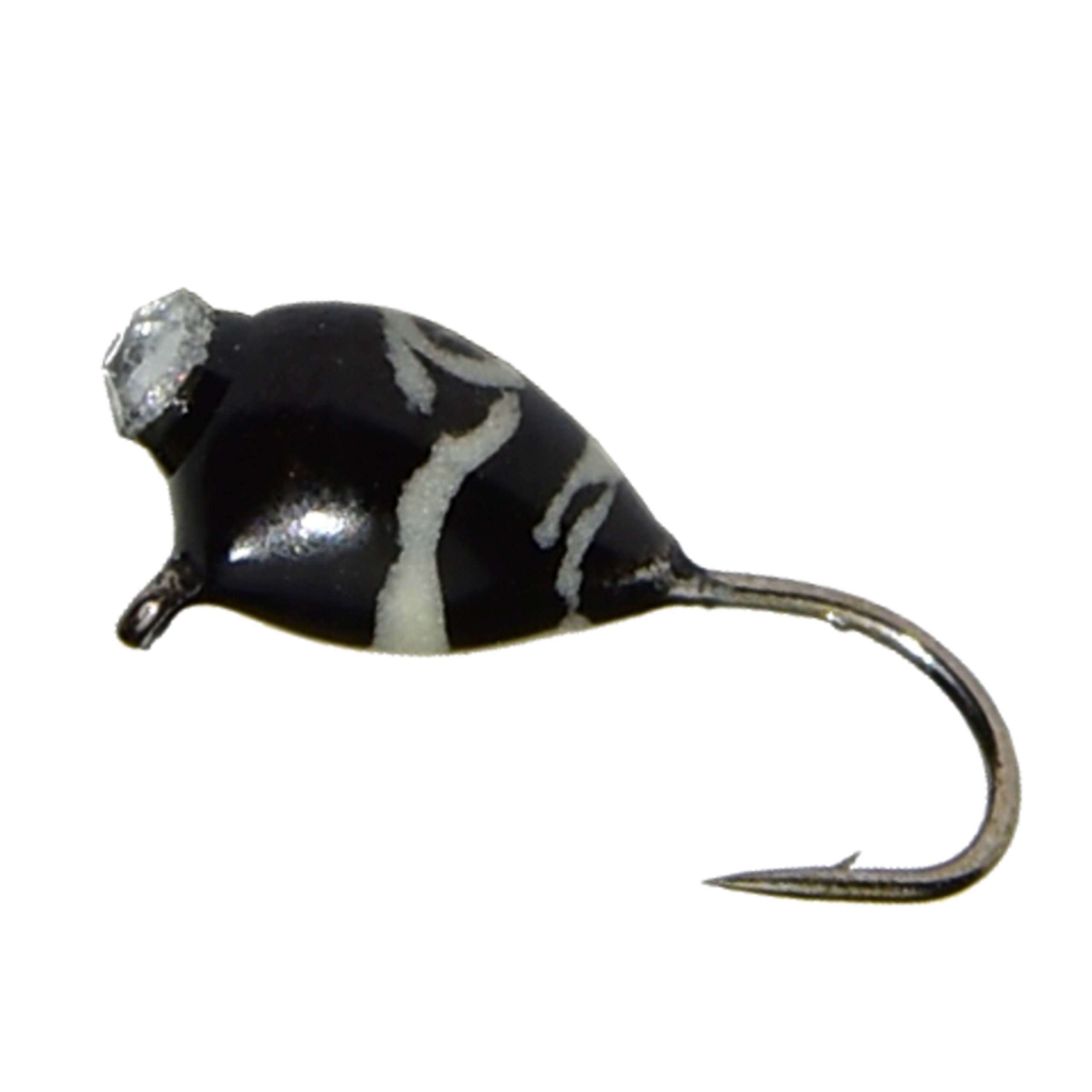 Mormyszka Wolframowa przynęta Podlodowa z cyrkonią Długość (mm) 12