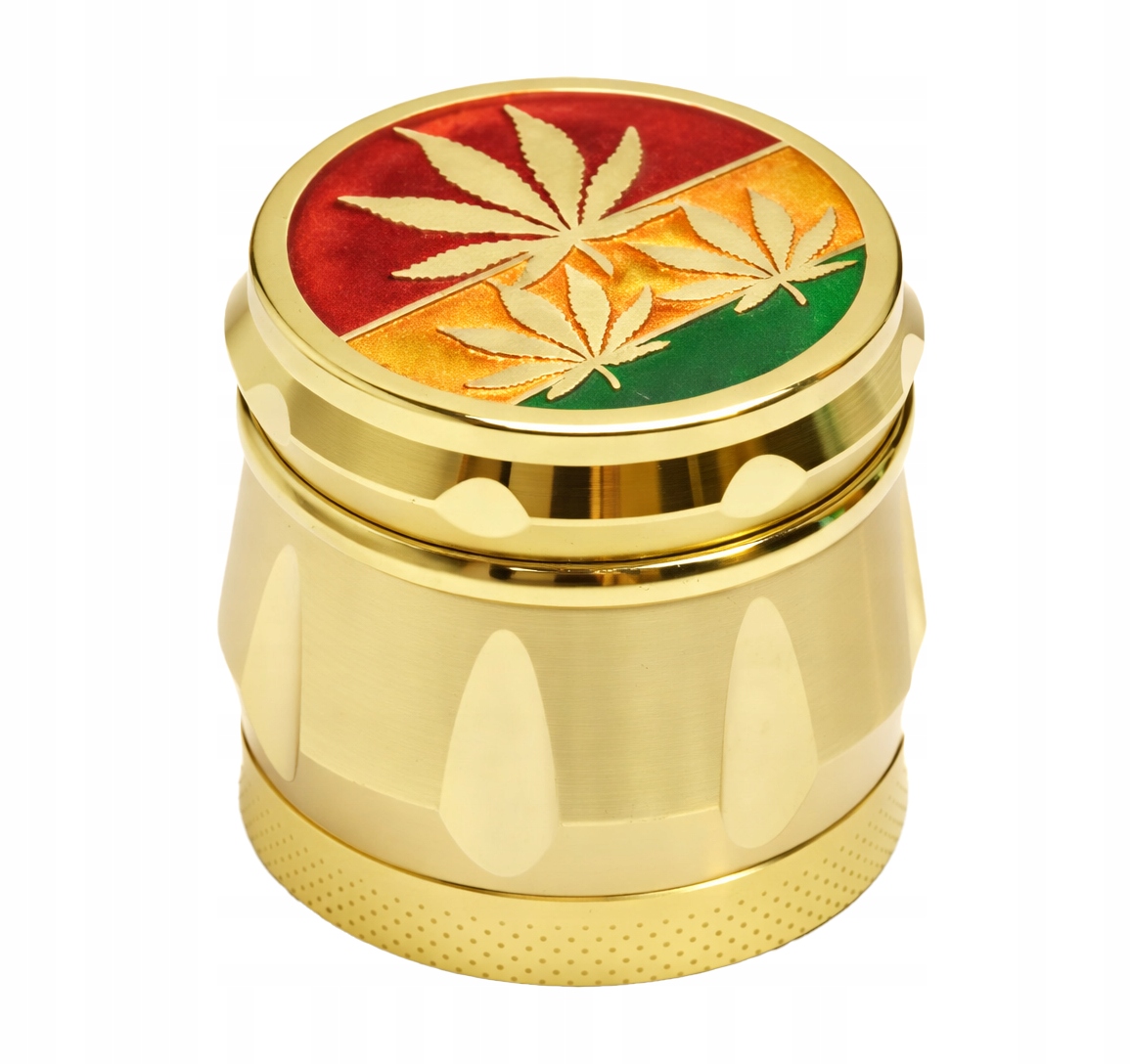 Grinder Na Bylinky Cbd 4DÍLNÝ Magnetický Hliník 42 MM Thc Mlýnek 420