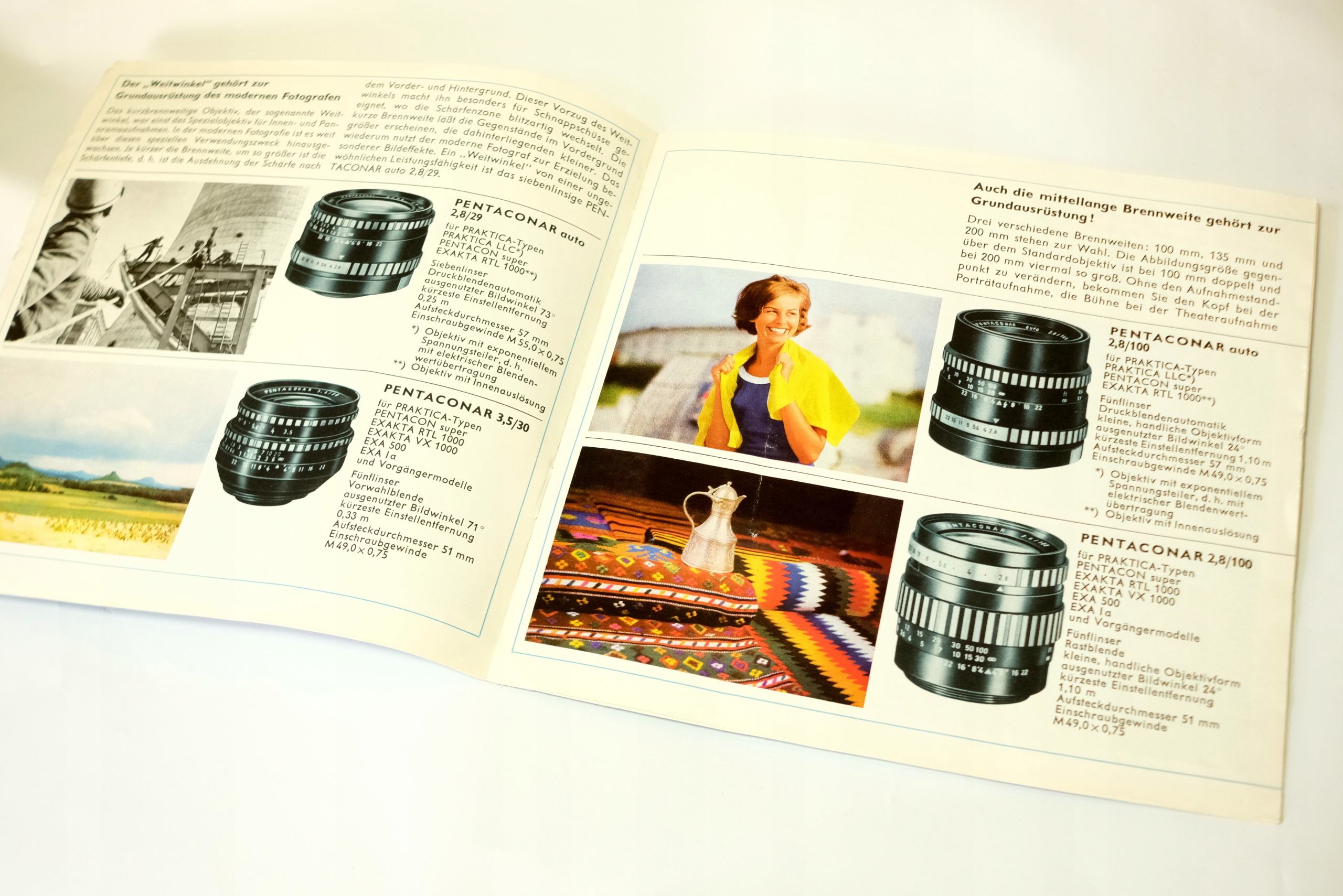 PENTACON książeczka folder # 10 stron Marka Pentacon