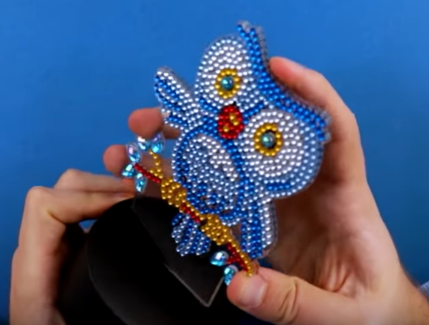 LAMPKA NOCNA ! KOLOROWA SOWA ! MALOWANIE DIAMENCIKAMI ! ZABAWKA KREATYWNA ! Płeć chłopcy dziewczynki