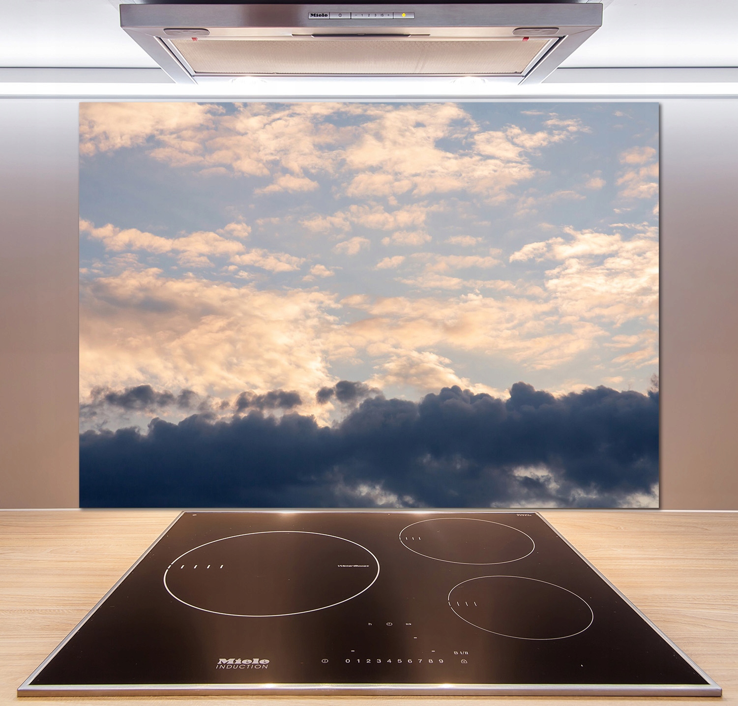 

Panel do kuchni Chmury na niebie 100x70 cm + Klej