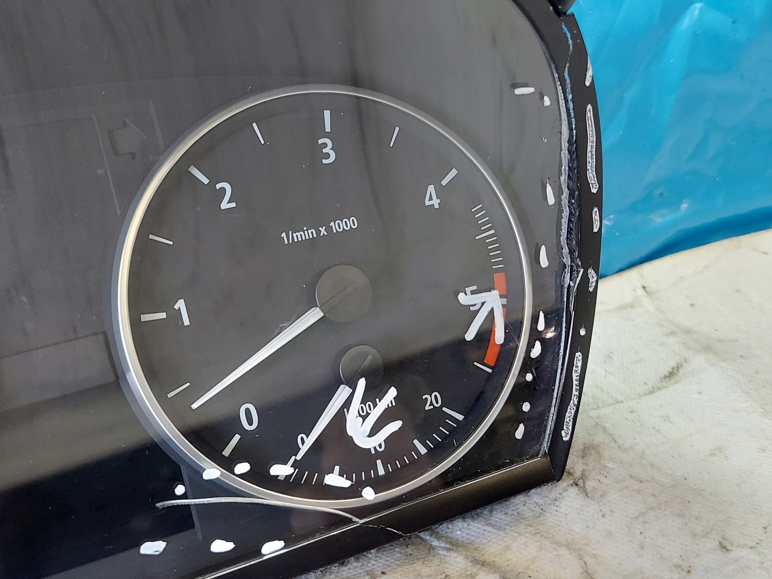 dials clock BMW 3 E90 318D 641051078