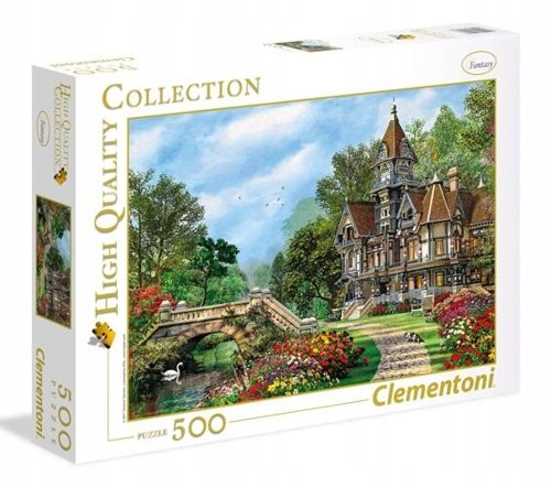 

Puzzle 500 Hq Old Waterway Cottage Clementoni