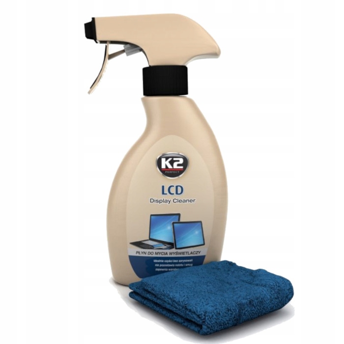 

K2 LCD Do Czyszczenia LCD 250 ML Mikrofibra