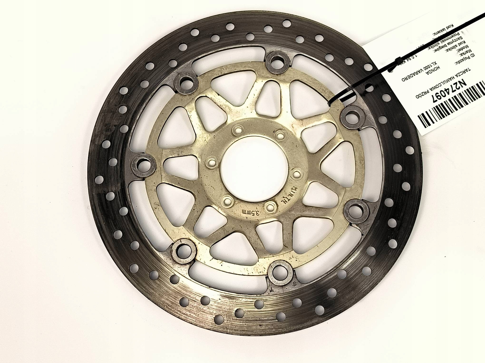 disc brake front HONDA XL1000 VARADERO