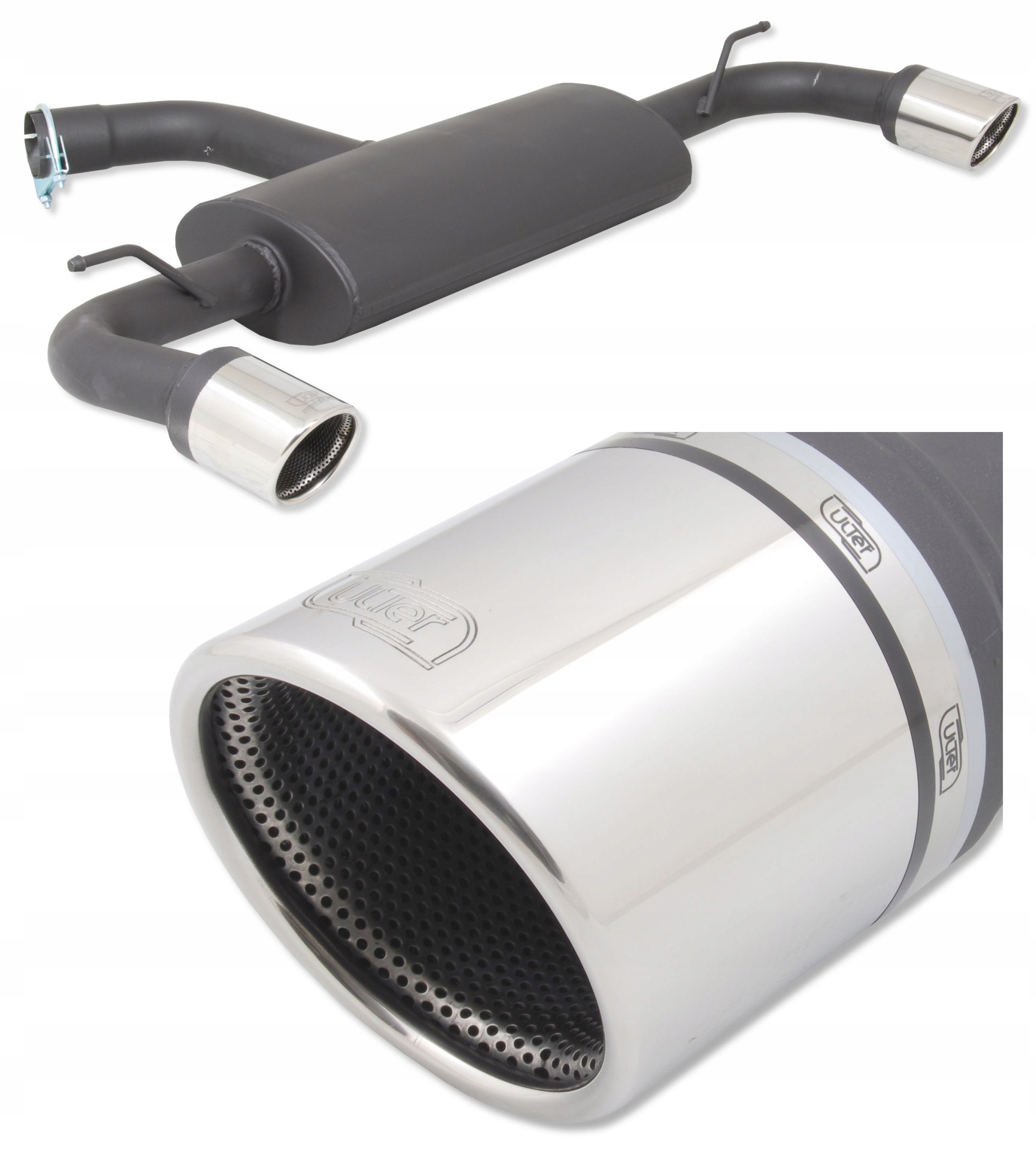 129-331/90RS (0) - Спортивный глушитель VW GOLF VII GTI LOOK 1.4 ULTER