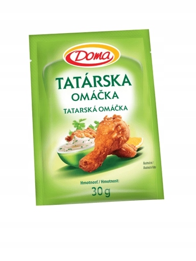 25 x Omacka omáčka tatarská slovenská v sáčku 30 g