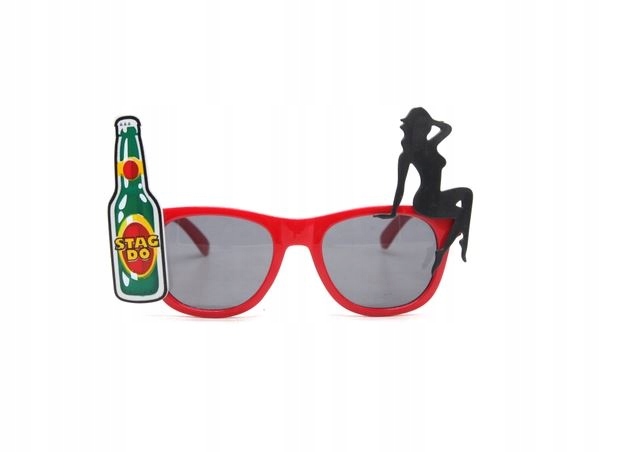 ŚMIESZNE OKULARY imprezowe na party urodziny wieczór panieński kawalerski