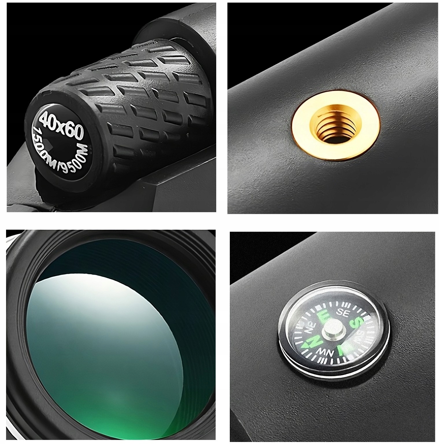 MONOKULAR LUNETA LORNETKA TELESKOP TELEFON STATYW Kod producenta 62dOBIEKTYW KOMPAS E087