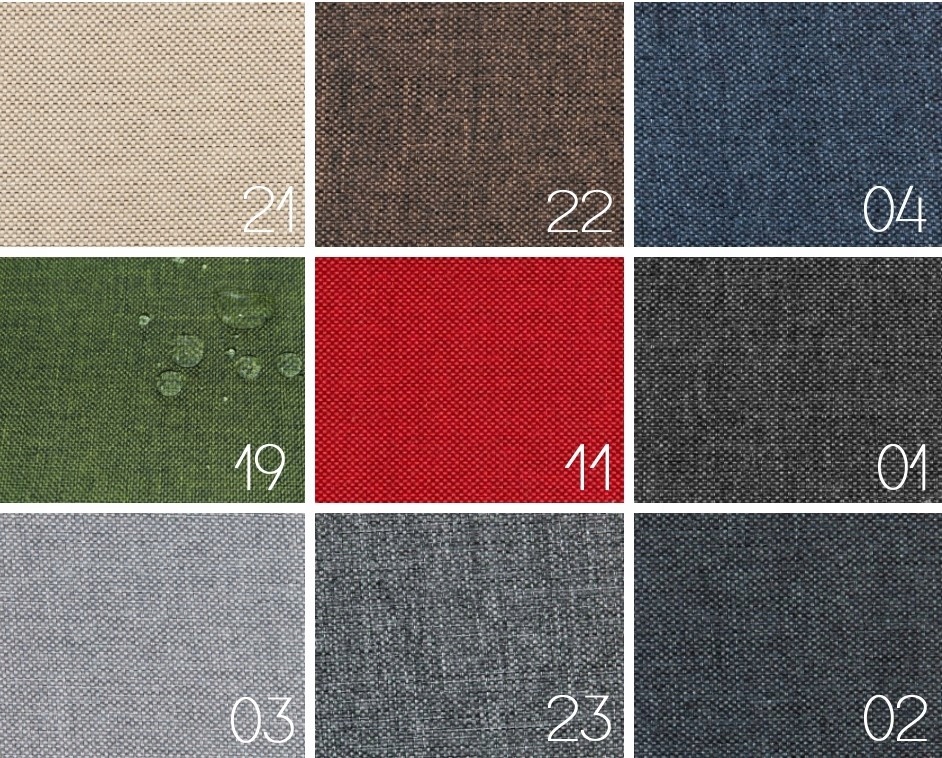 OGRODOWE MEBLE MODUŁOWE PUFA STOLIK SIEDZISKO Typ worek