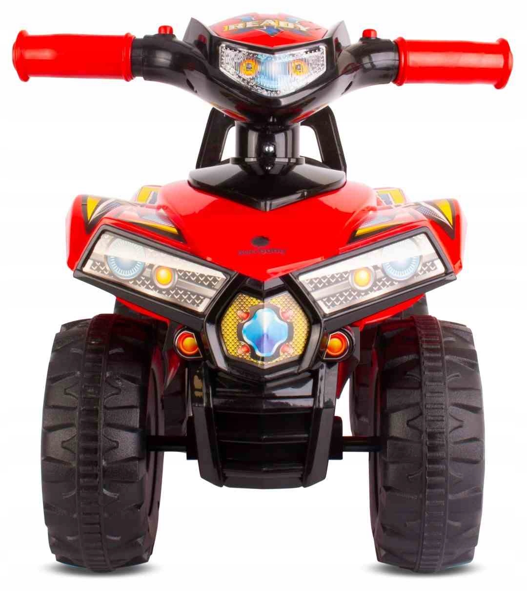 Jeździk dla dziecka na roczek Quad czerwony Marka Sun Baby