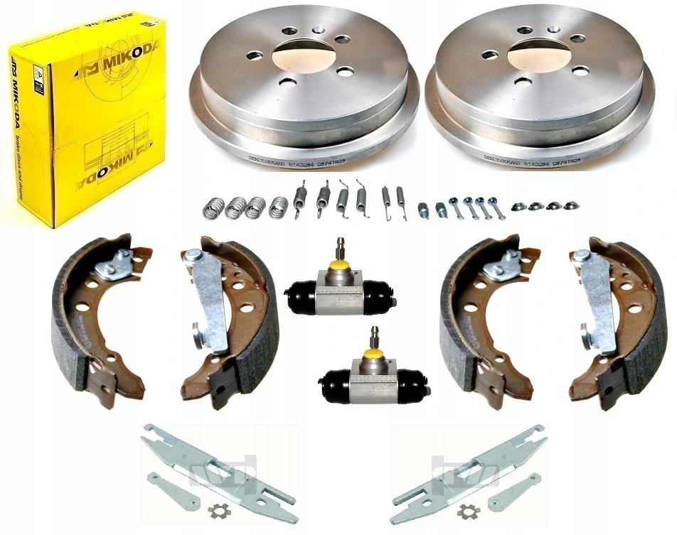 Барабаны челюсти SEAT IBIZA 6L 6J CORDOBA 2002-ALUMI