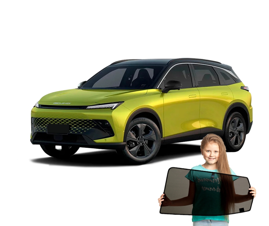 Slnečné clony určené pre Baic Beijing 5 od roku 2022