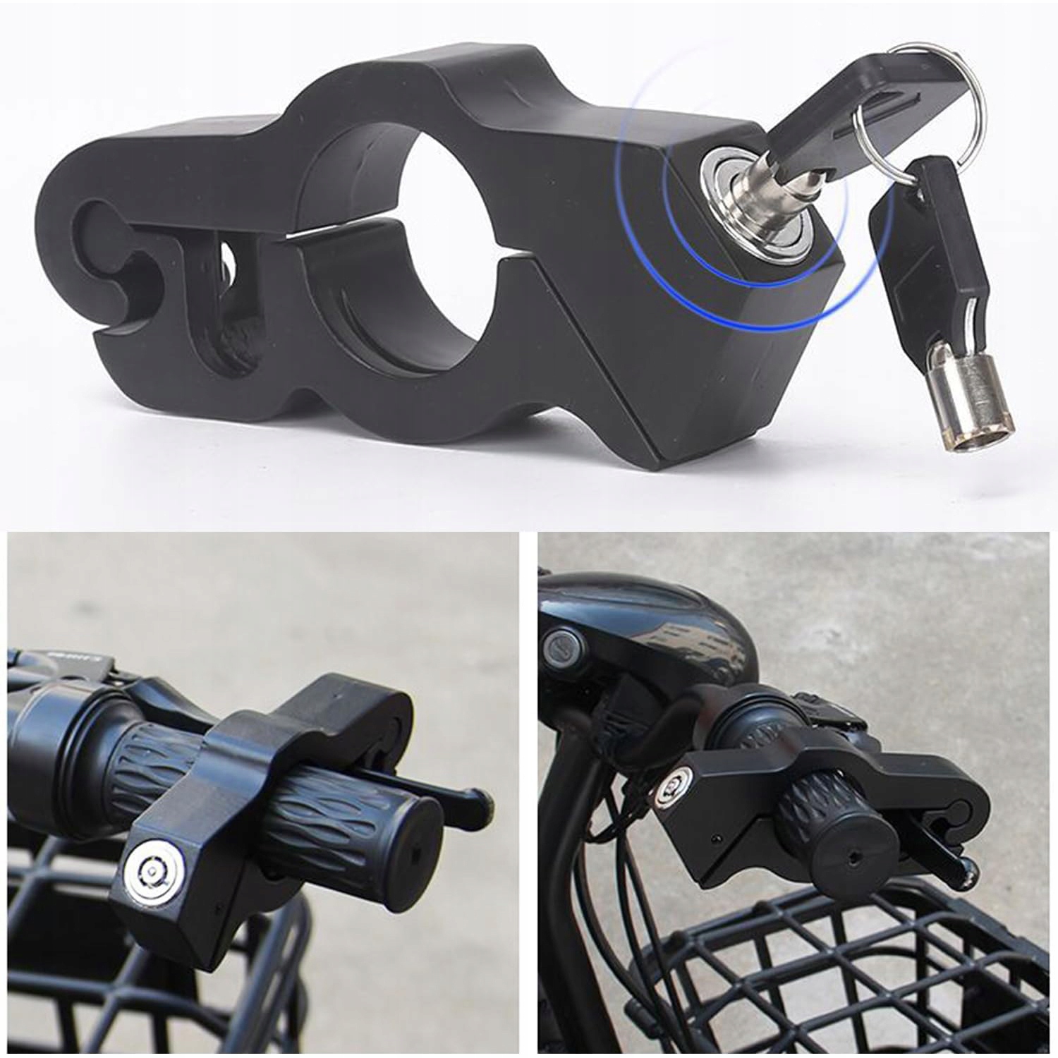 MOTOCYKLOWA BLOKADA ANTYKRADZIEŻOWA DZWIGNI HAMULCA WYSOKA JAKOŚĆ EAN (GTIN) 882696089756