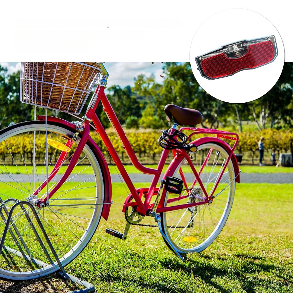 ŚWIATŁO OSTRZEGAWCZE TYLNE ROWERU ŚWIATŁO ODBLASKOWE SZPRYCHY BEZ BATERII Zasilanie akumulator