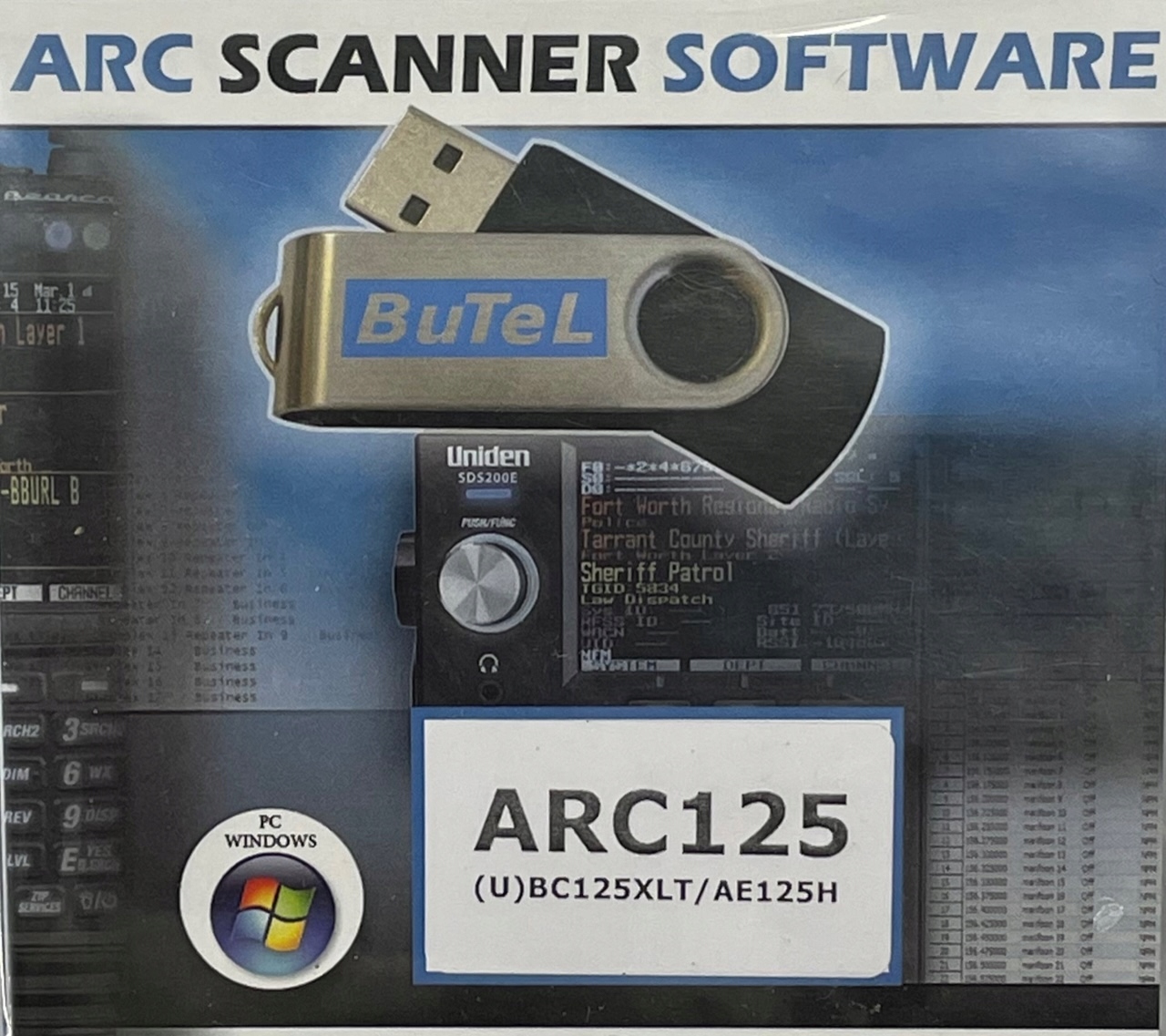 Oprogramowanie Butel ARC125 do Uniden Ubc 125 Xlt