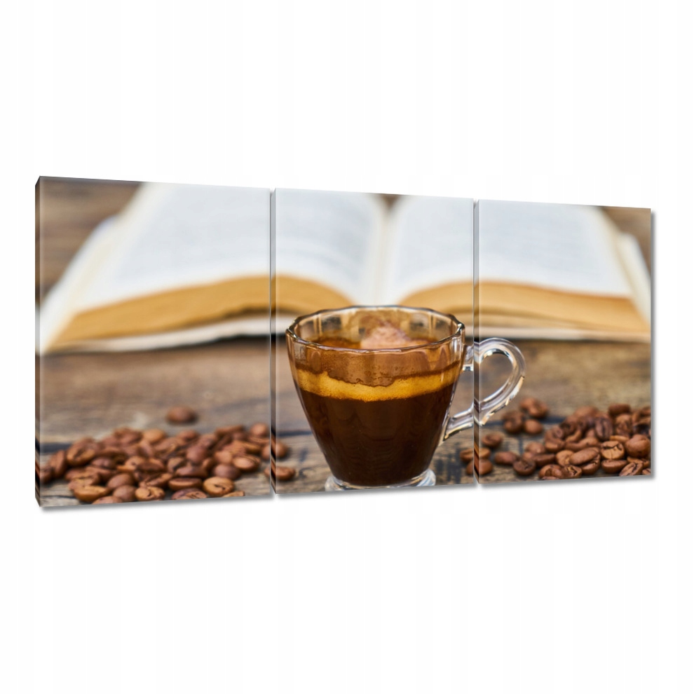 

Obrazy 120x60 Kawa Kawka Coffee Kaffe