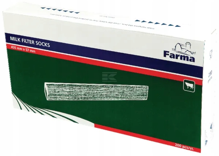 Filtry Rurowe Do Mleka Farma 455x57 200szt