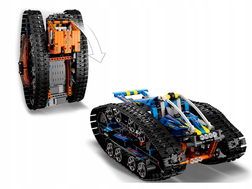 LEGO TECHNIC 42140 ZMIENNOKSZTAŁTNY POJAZD STEROWA Wiek dziecka 9 lat +
