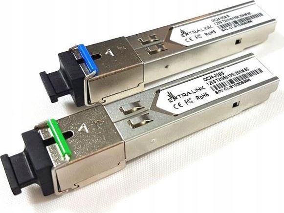 Extralink Moduły SFP1.25G SFP WDM 1310/1550nm 20km single mode