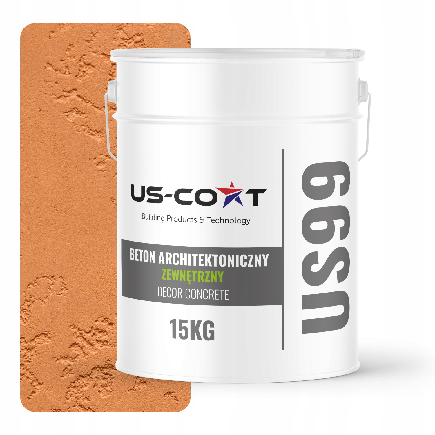 Architektonický Betón Vonkajší Karamelový F596 10 m2 15 kg Na Stenu
