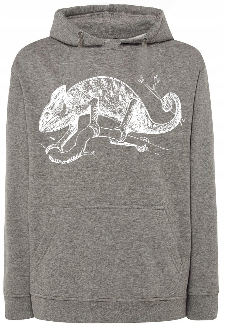 Pánská mikina s pěkným potiskem Kameleon vel. 4XL