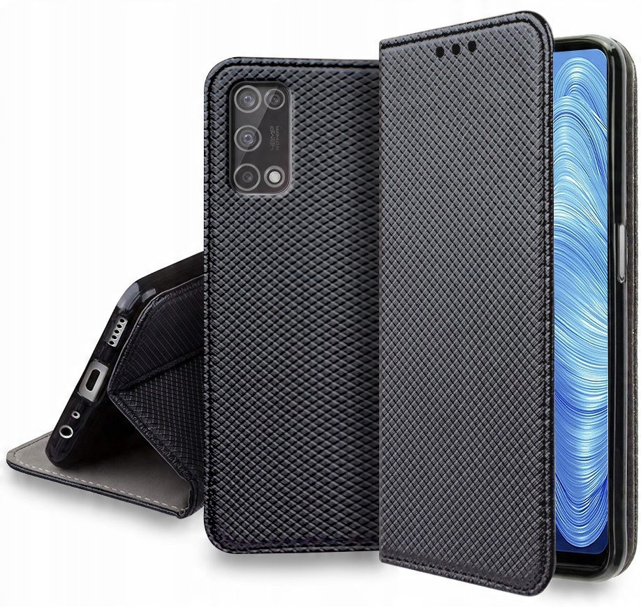 

Etui do Realme 7 5G Smart Magnet Case Szkło 9H