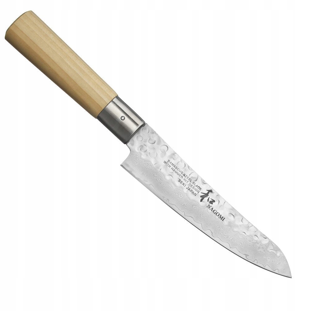 Nagomi Shiro Japonský ostrý univerzálny nôž na ovocie a zeleninu 58 Hrc 14 cm