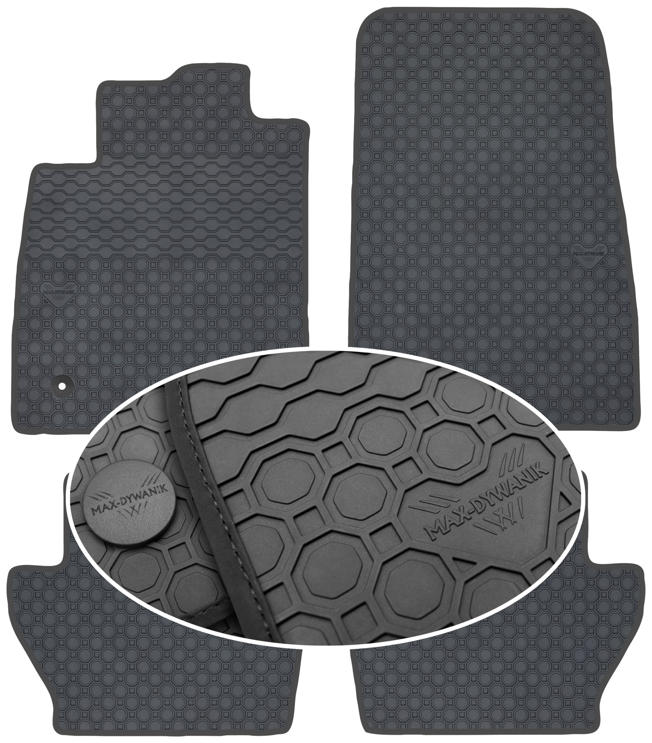 Ford Fiesta MK7 2017 Koberce Čierne