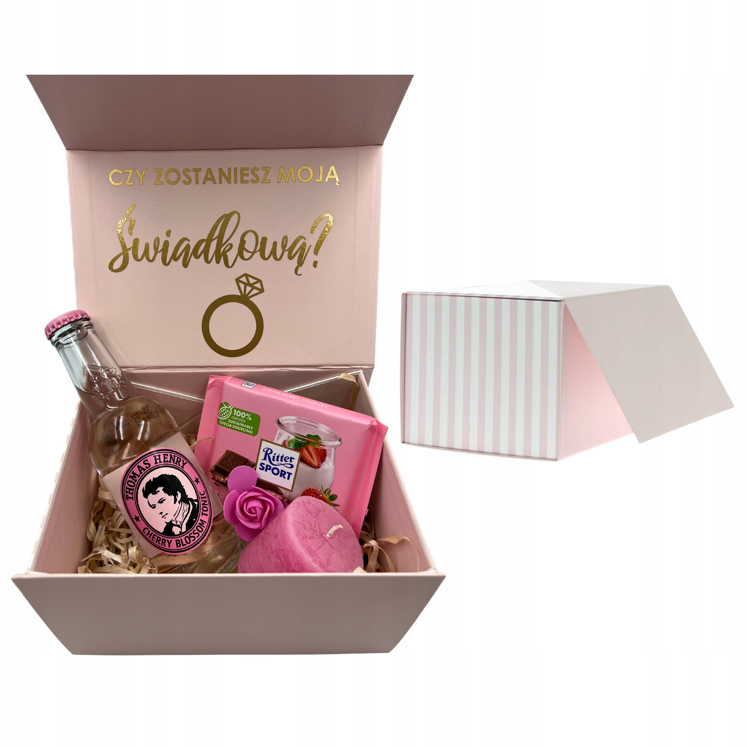 Krabička Box Žádost o svědectví Svědkyně Svatba