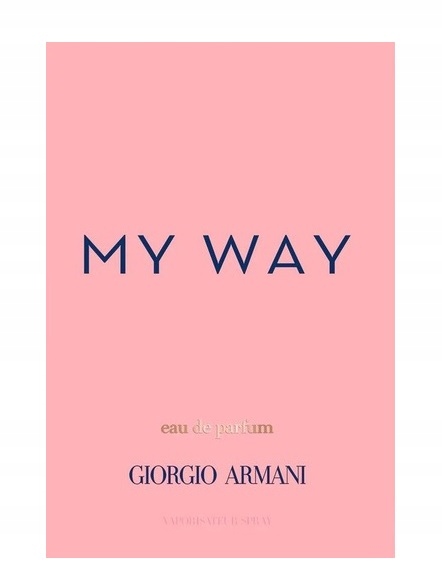 

Giorgio Armani My Way Edp 1,2 ML Próbka