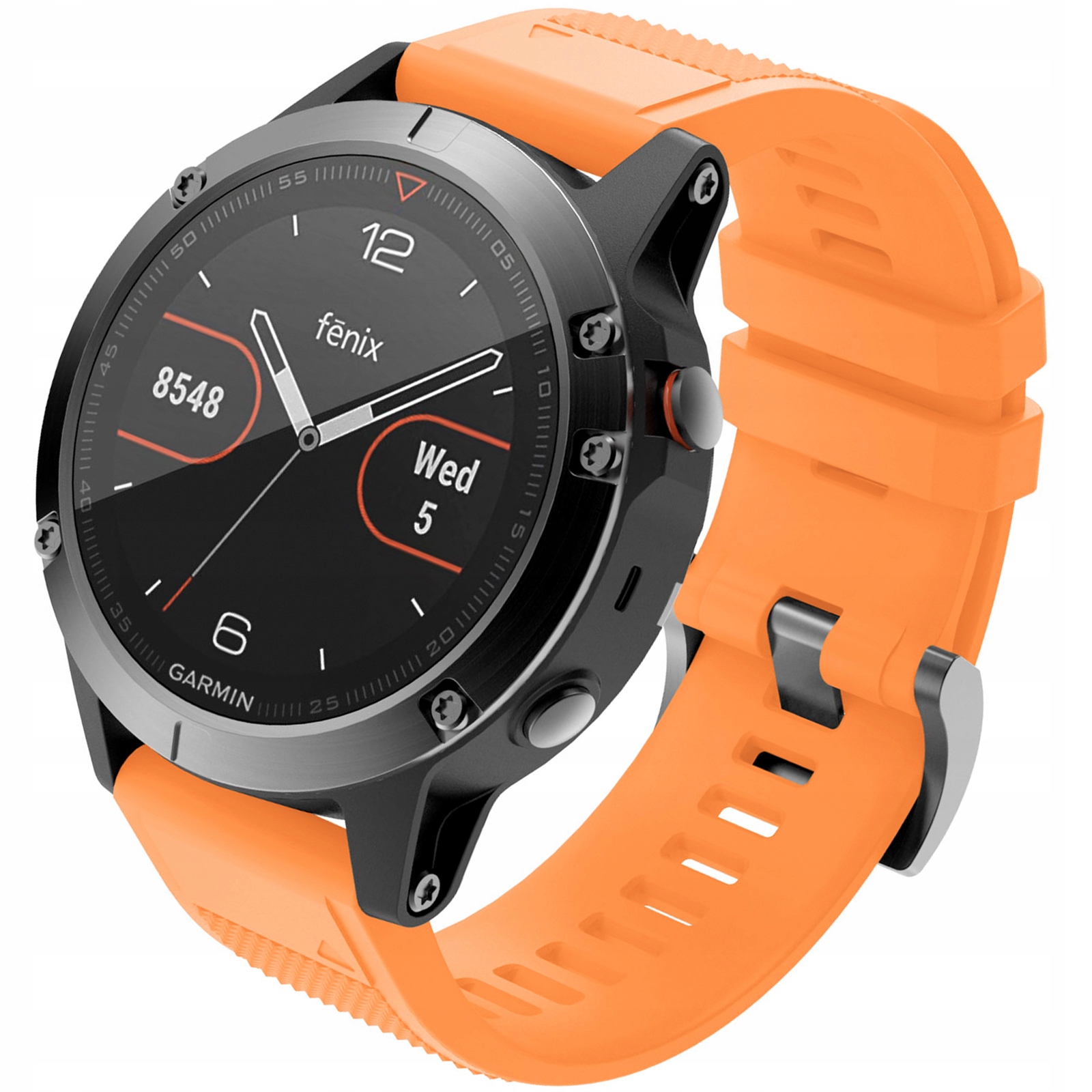 Pasek do zegarka Garmin Quick Fit Oragne 22mm Fenix 5 6 Pro 7 Forerunner