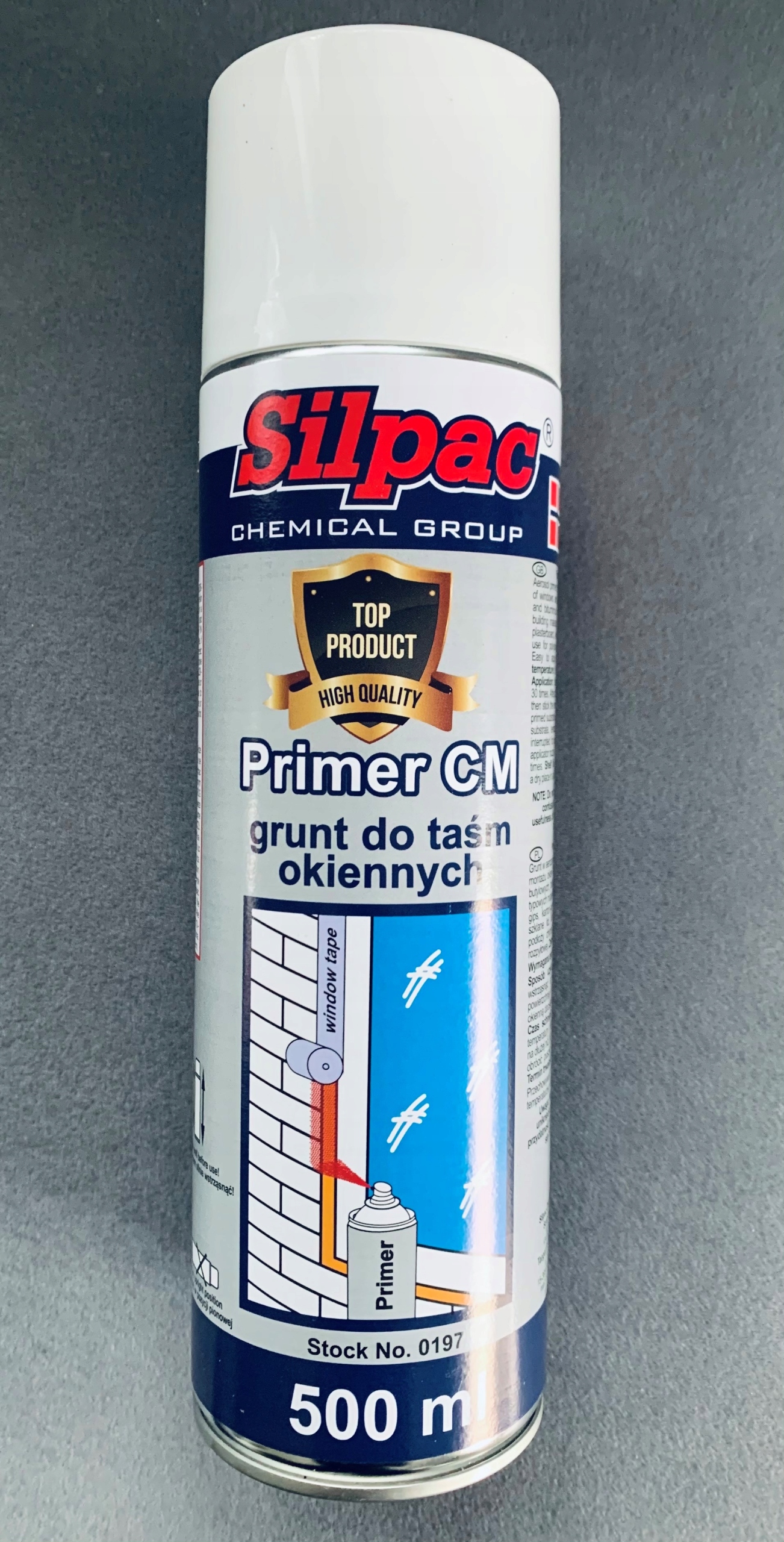 PRIMER GRUNT w areozolu do taśm okiennych 500ml EAN (GTIN) 7090027340015