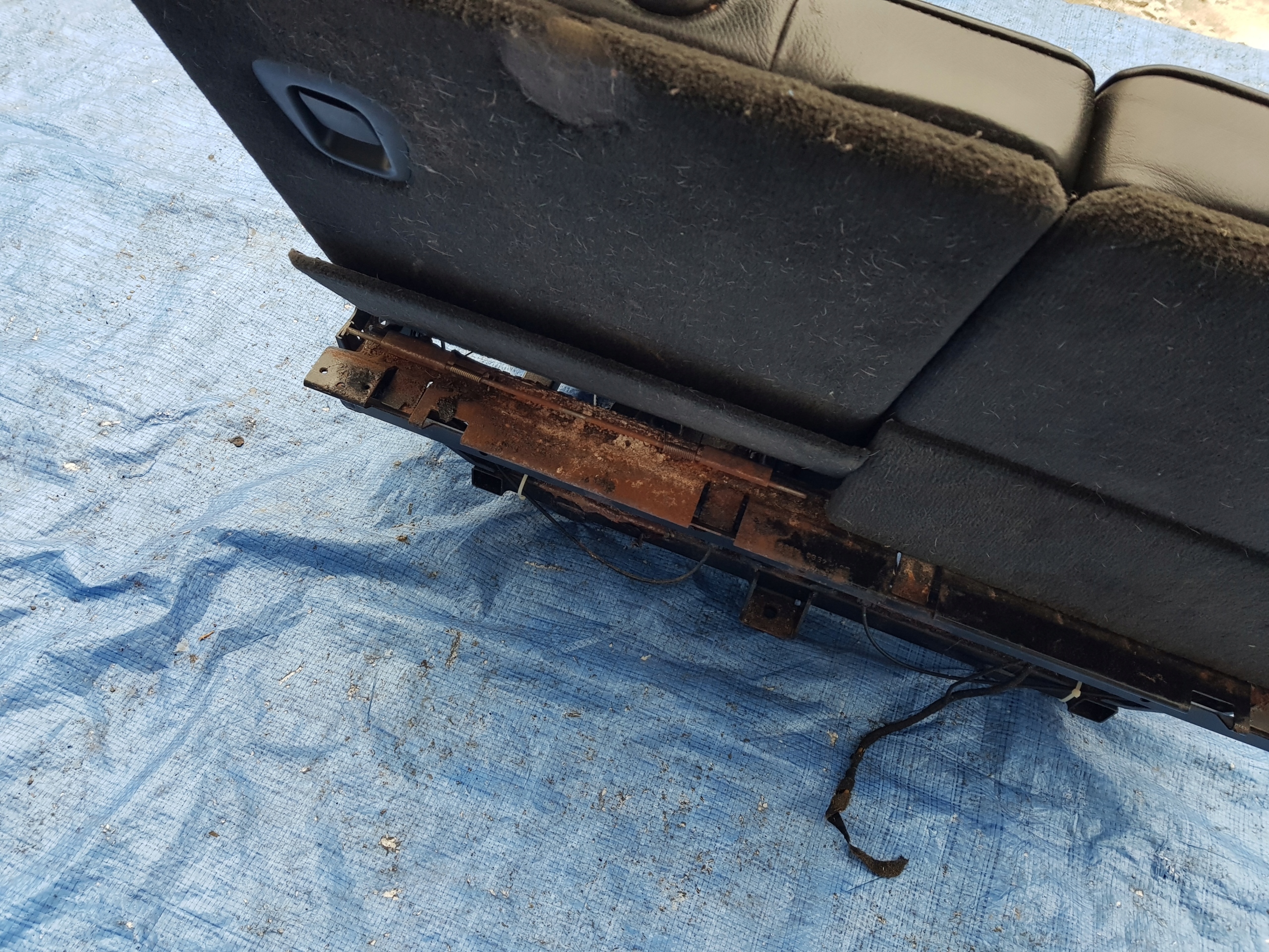 BMW X5 E70 seats 3 III RZAD right left leather KOMPLET