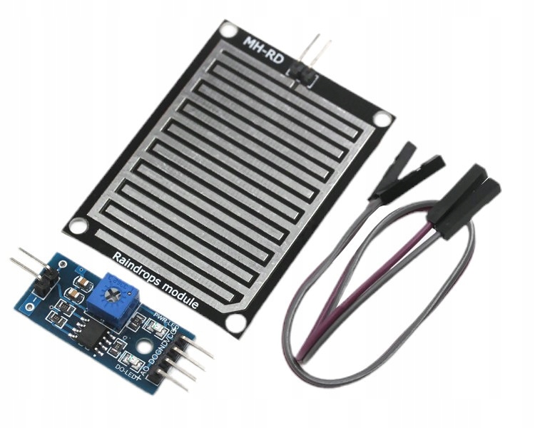 Czujnik deszczu FC-37 - detektor wody do Arduino - 3-5V