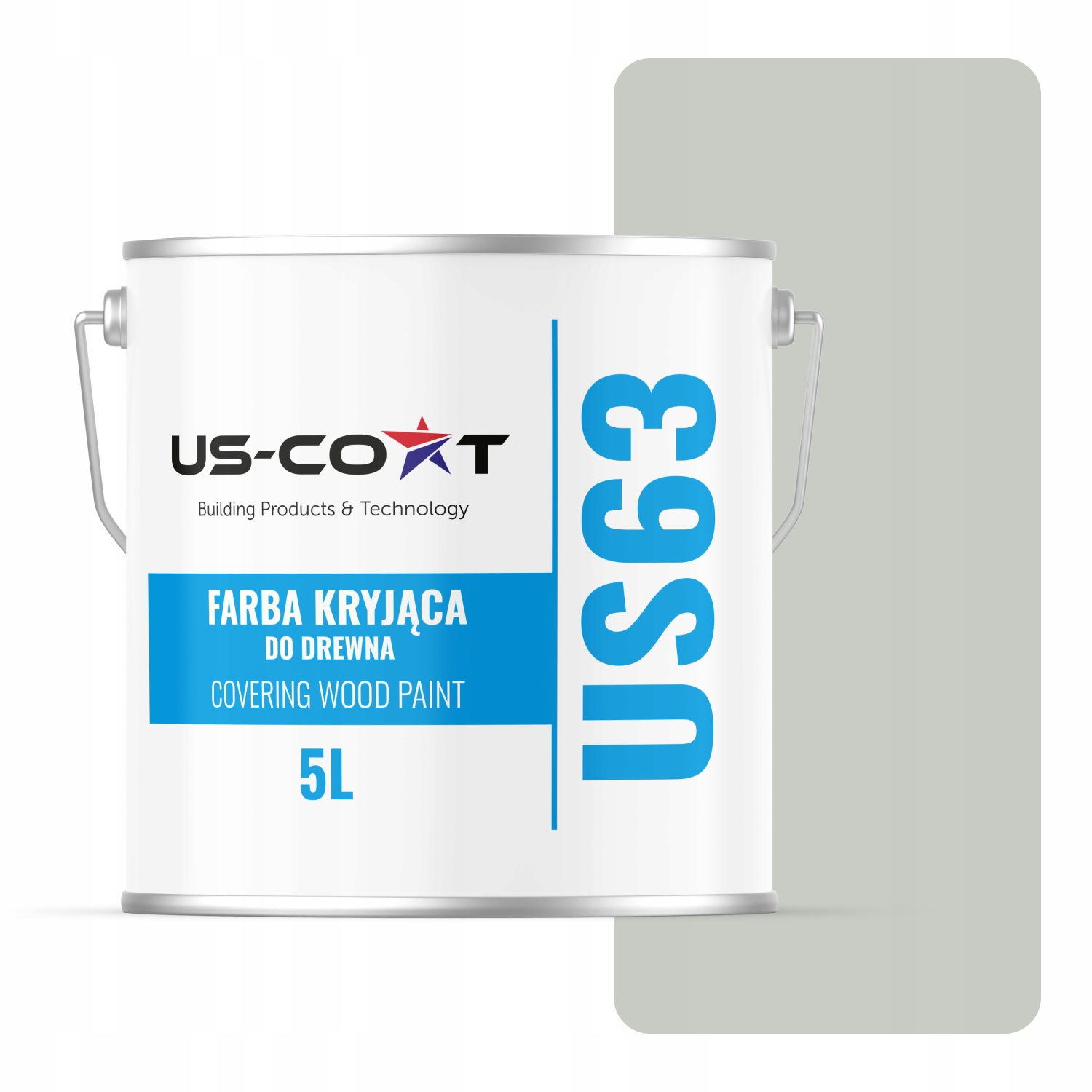 Barva Na Dřevo Kryjící Dveře Renovace Bílá Papyrus RAL9018 Mat 5L